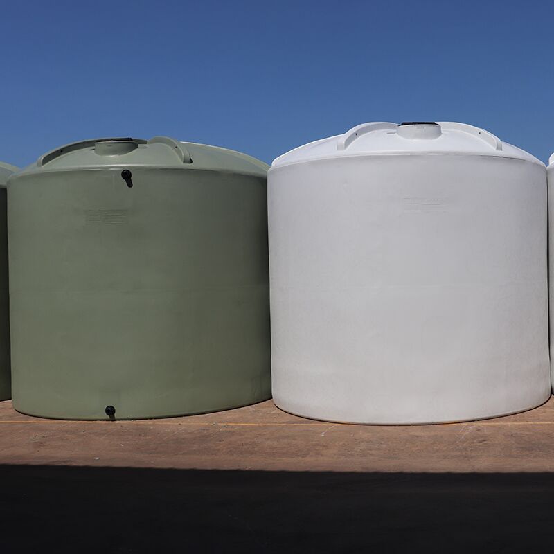 30000L Tanks - Mist Green & Off White