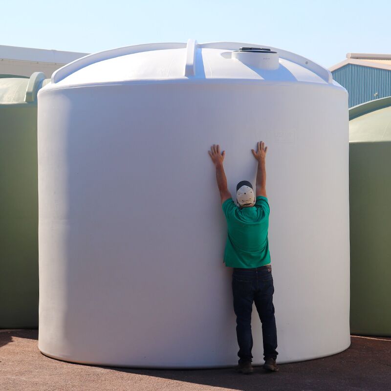 30000L Tank Height - White