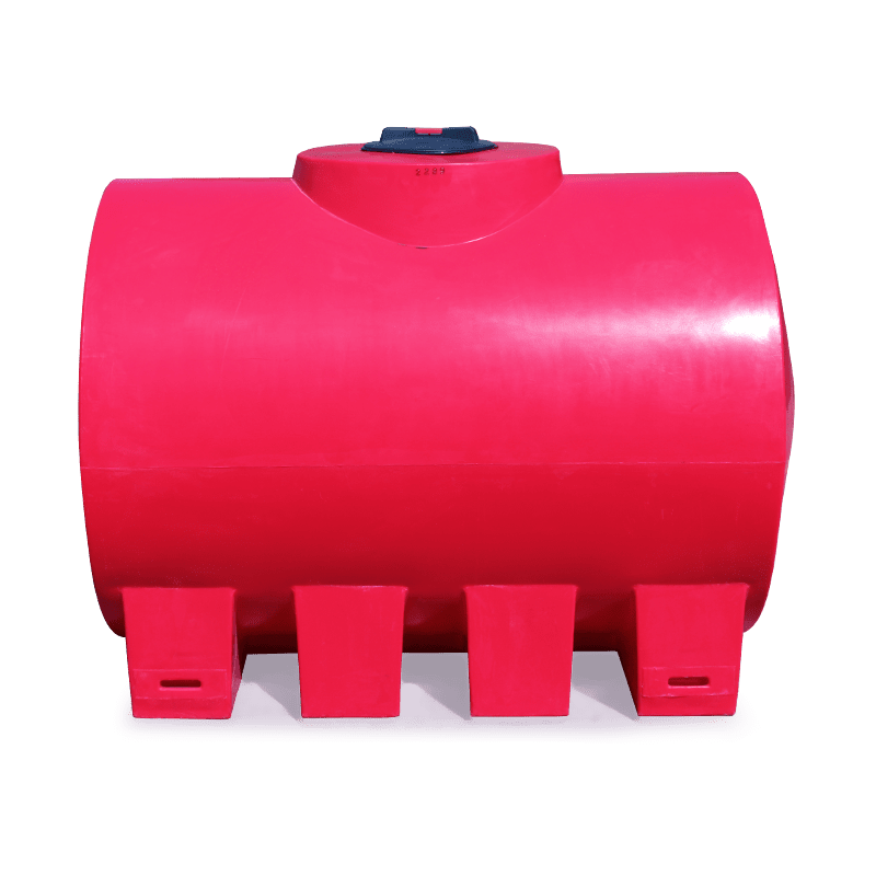 800L Cartage Tank in Red