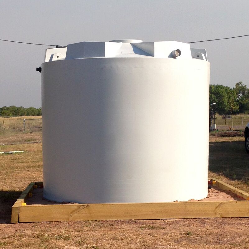 10000L Tank in White